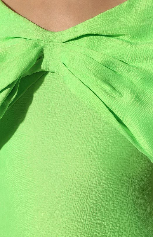 Платье из вискозы MSGM 3241MDA02 227103 Зелёный  3241MDA02 227103 Фото 5