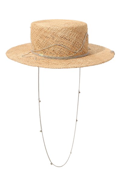 Соломенная шляпа kanotie shine bright lik COCOSHNICK HEADDRESS, арт. kanotieshinebright, фото 3