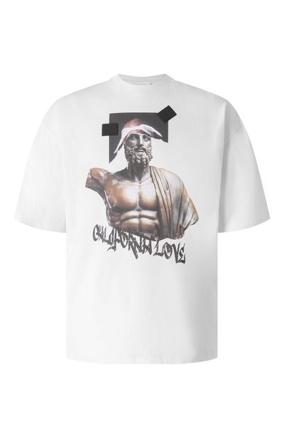 Мужская хлопковая футболка DIEGO VENTURINO, арт. DVTS0PRCL