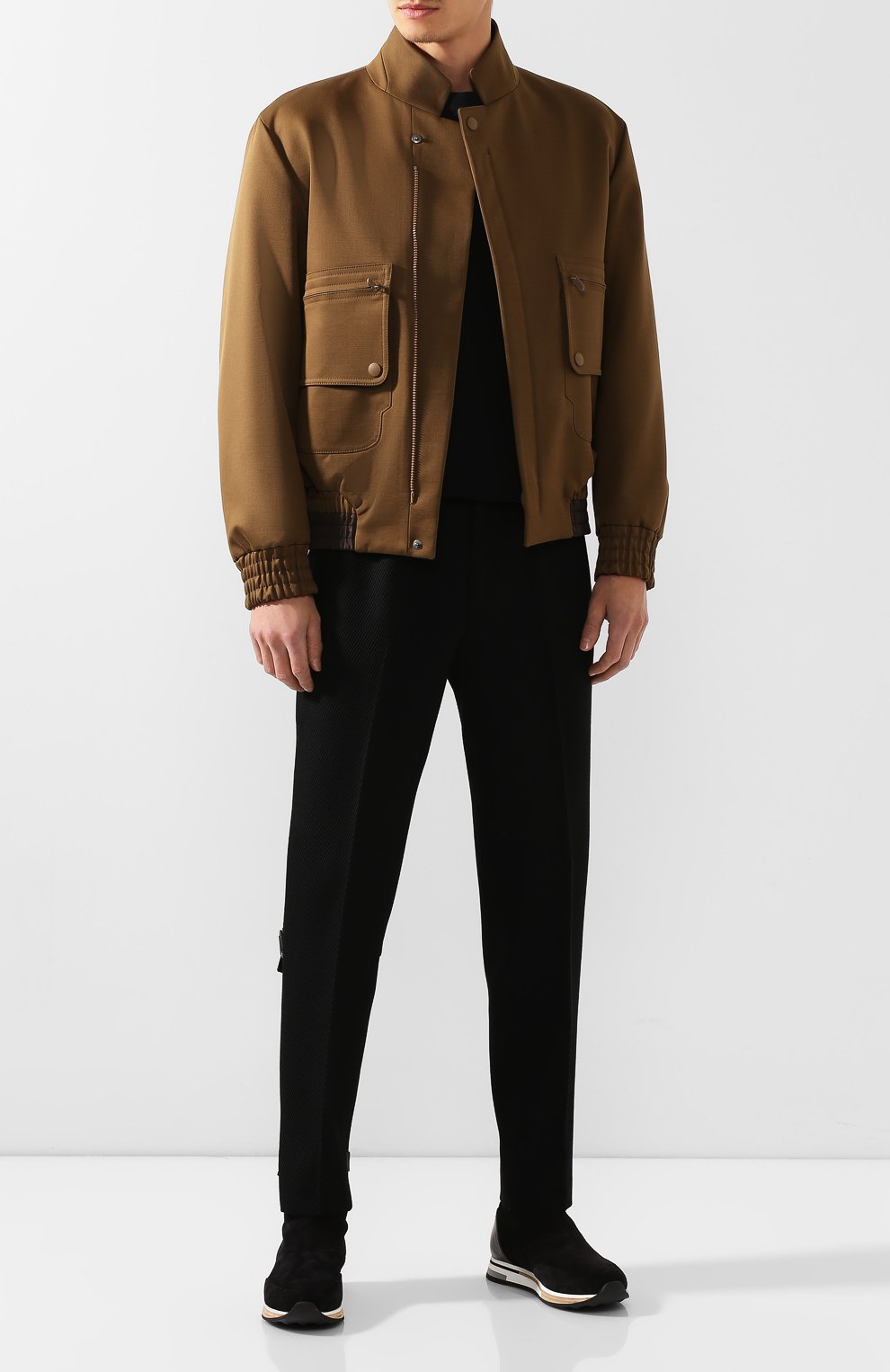 Шерстяные брюки ZEGNA, арт. 6ZF302/73XFC0, фото 2