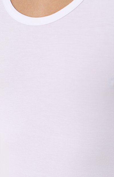 Хлопковая майка с круглым вырезом ZIMMERLI, арт. 186-1420, фото 5