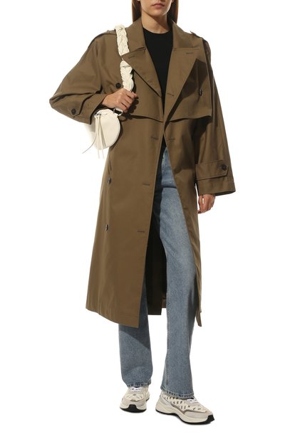 Комбинированные кроссовки ready go runner VALENTINO кремового цвета по цене 69600 руб., арт. XW2S0EA5/NHR, фото 2 Комбинированные кроссовки ready go runner VALENTINO, арт. XW2S0EA5/NHR, фото 2