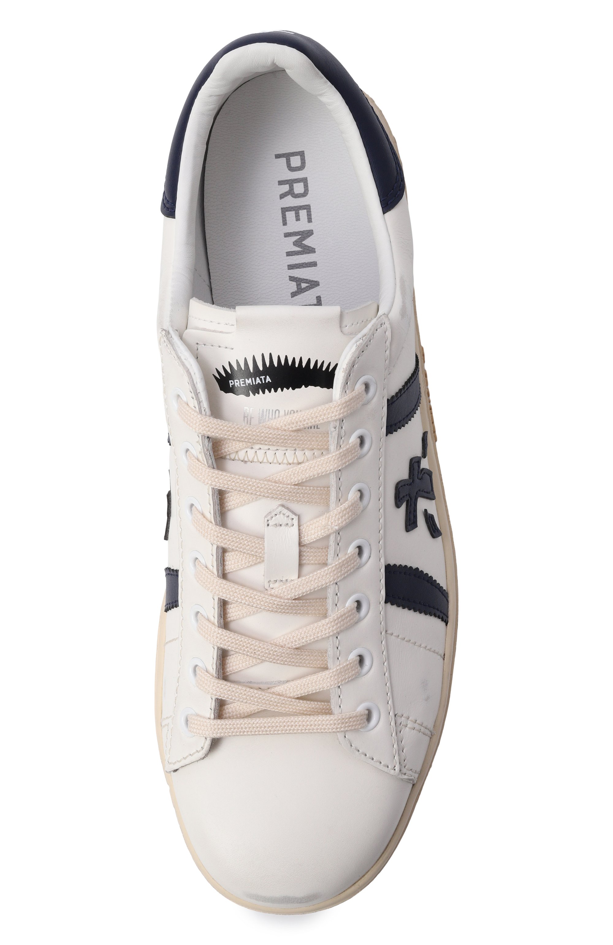 Кожаные кеды russell PREMIATA, арт. RUSSELL/VAR 8028, фото 5