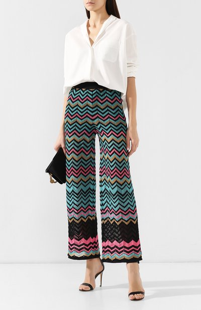 Брюки из смеси хлопка и вискозы M MISSONI, арт. 2DI00016/2K0008, фото 2