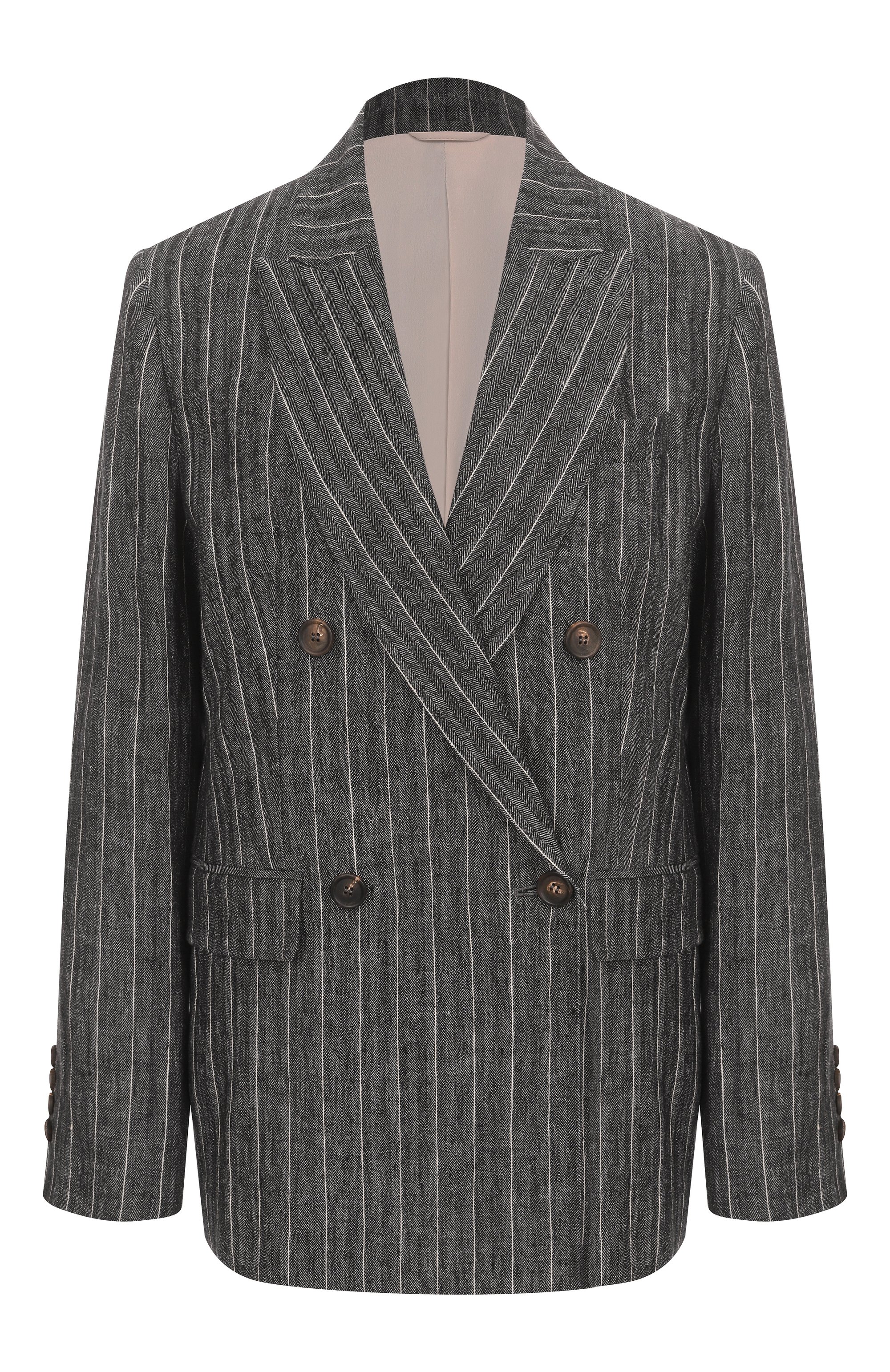 Льняной жакет BRUNELLO CUCINELLI, арт. MH5427086, фото 1