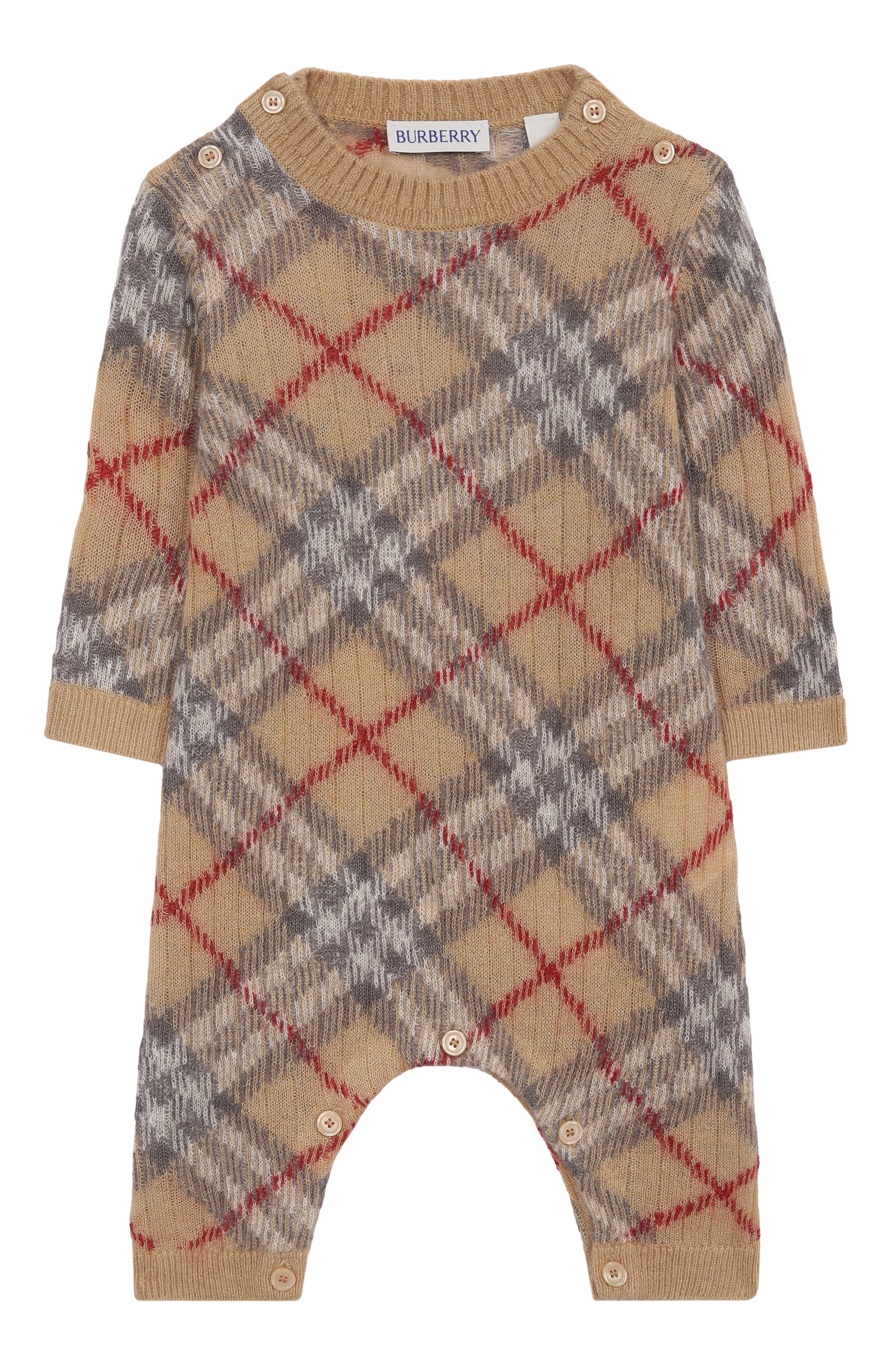 Комбинезон из шерсти и шелка BURBERRY, арт. 8104519, фото 1