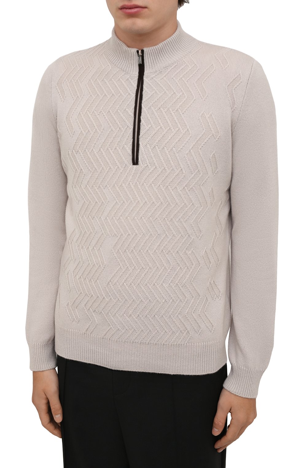 Кашемировый свитер ZILLI, арт. MBW-CZ203-PAZZ1/ML01, фото 3
