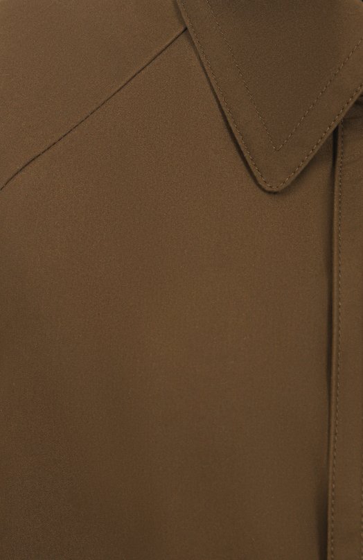 Хлопковый плащ A.P.C. C0ERC-F01533 Хаки  C0ERC-F01533 Фото 6
