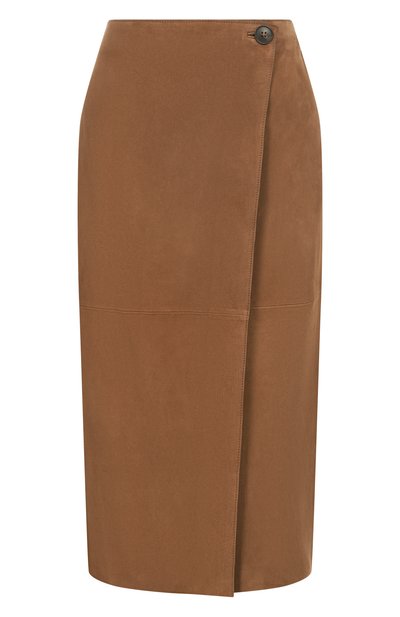 Женская замшевая юбка YVES SALOMON, арт. 25EYJ20273AVXX/A2234