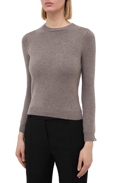 Кашемировый пуловер EXTREME CASHMERE коричневого цвета по цене 27300 руб., арт. 098/KID, фото 3 Кашемировый пуловер EXTREME CASHMERE, арт. 098/KID, фото 3