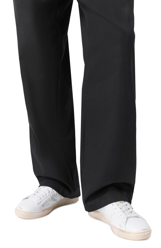 Кожаные кеды Matchstar Golden Goose Deluxe Brand GMF00796.F006921 Белый  GMF00796.F006921 Фото 3