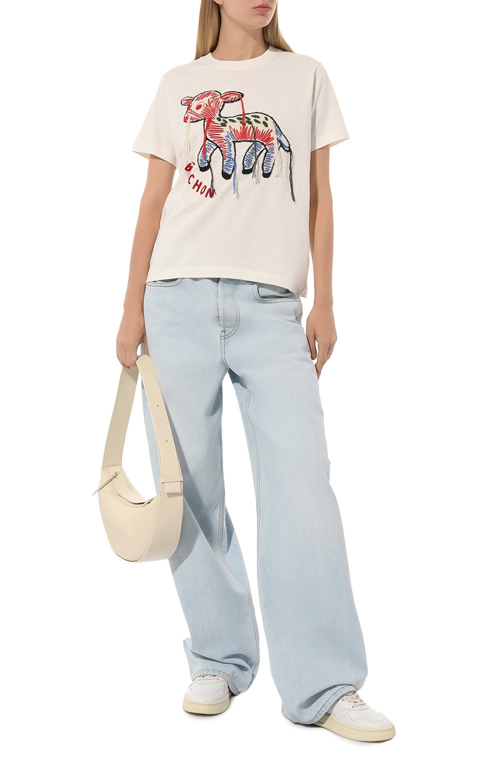 Хлопковая футболка GUCCI, арт. 580762 XJC0I, фото 2