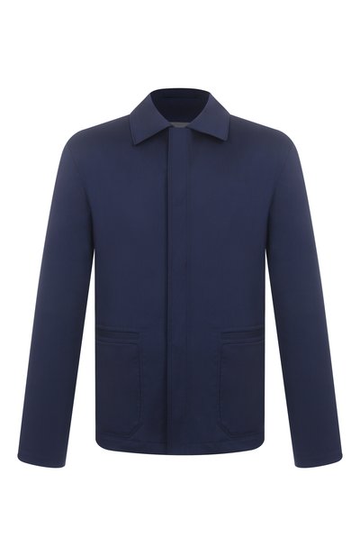 Мужская куртка из хлопка и шелка CORNELIANI, арт. 25LI44-2514528