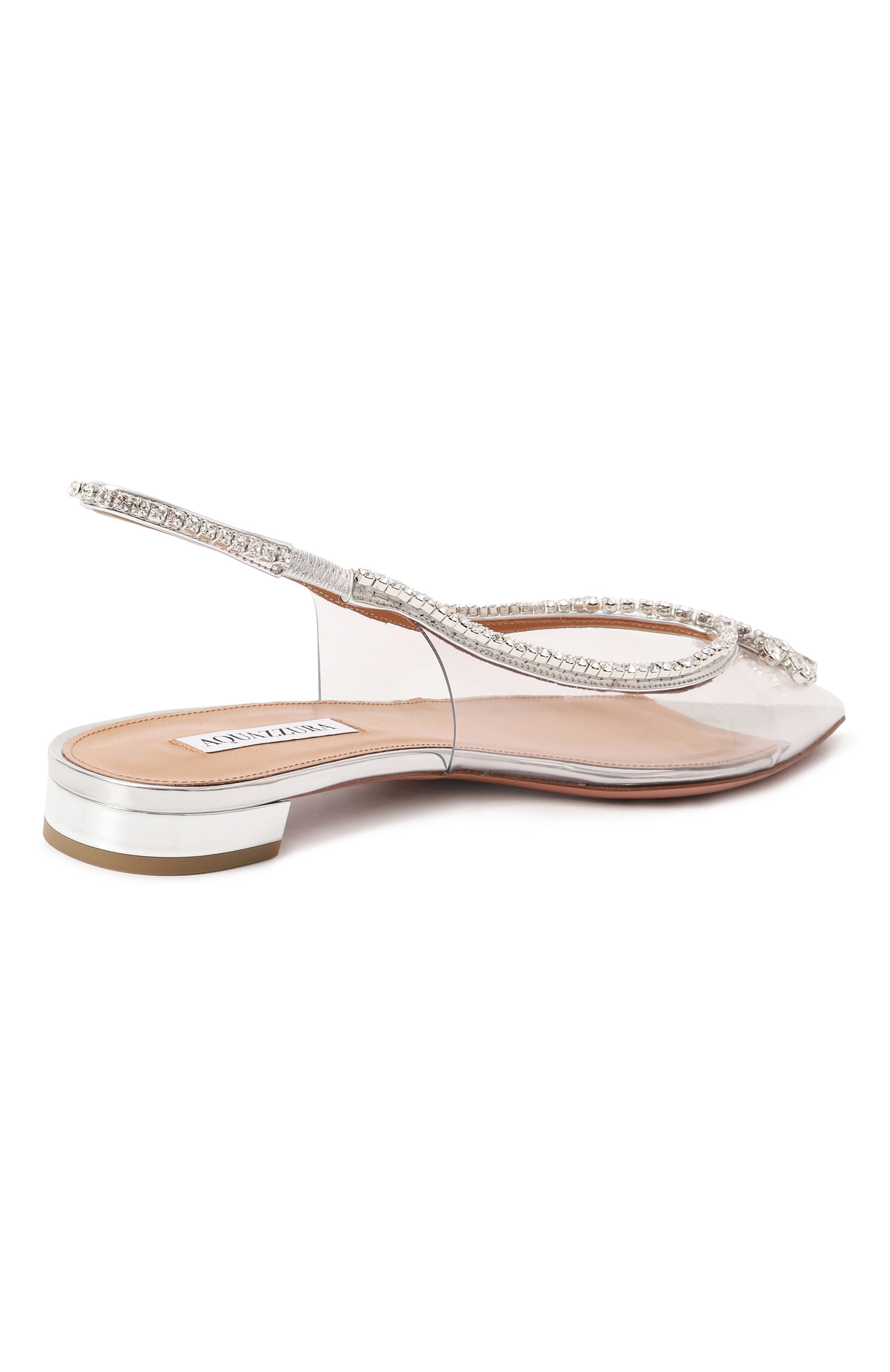 Балетки seduction crystal AQUAZZURA, арт. SCCFLAA0/SPP, фото 5