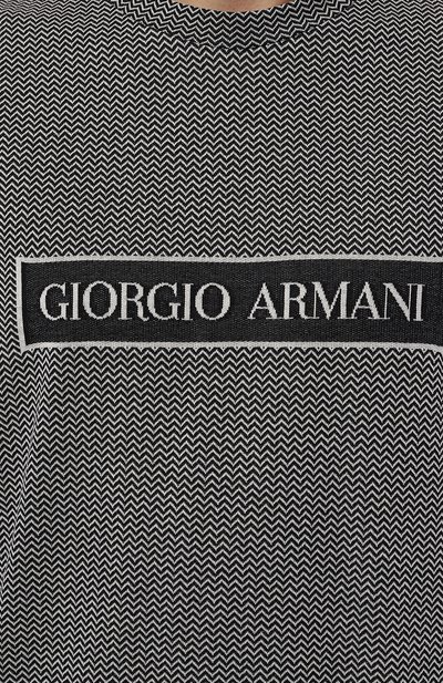 Хлопковая футболка GIORGIO ARMANI, арт. GM000315/AF12174, фото 5