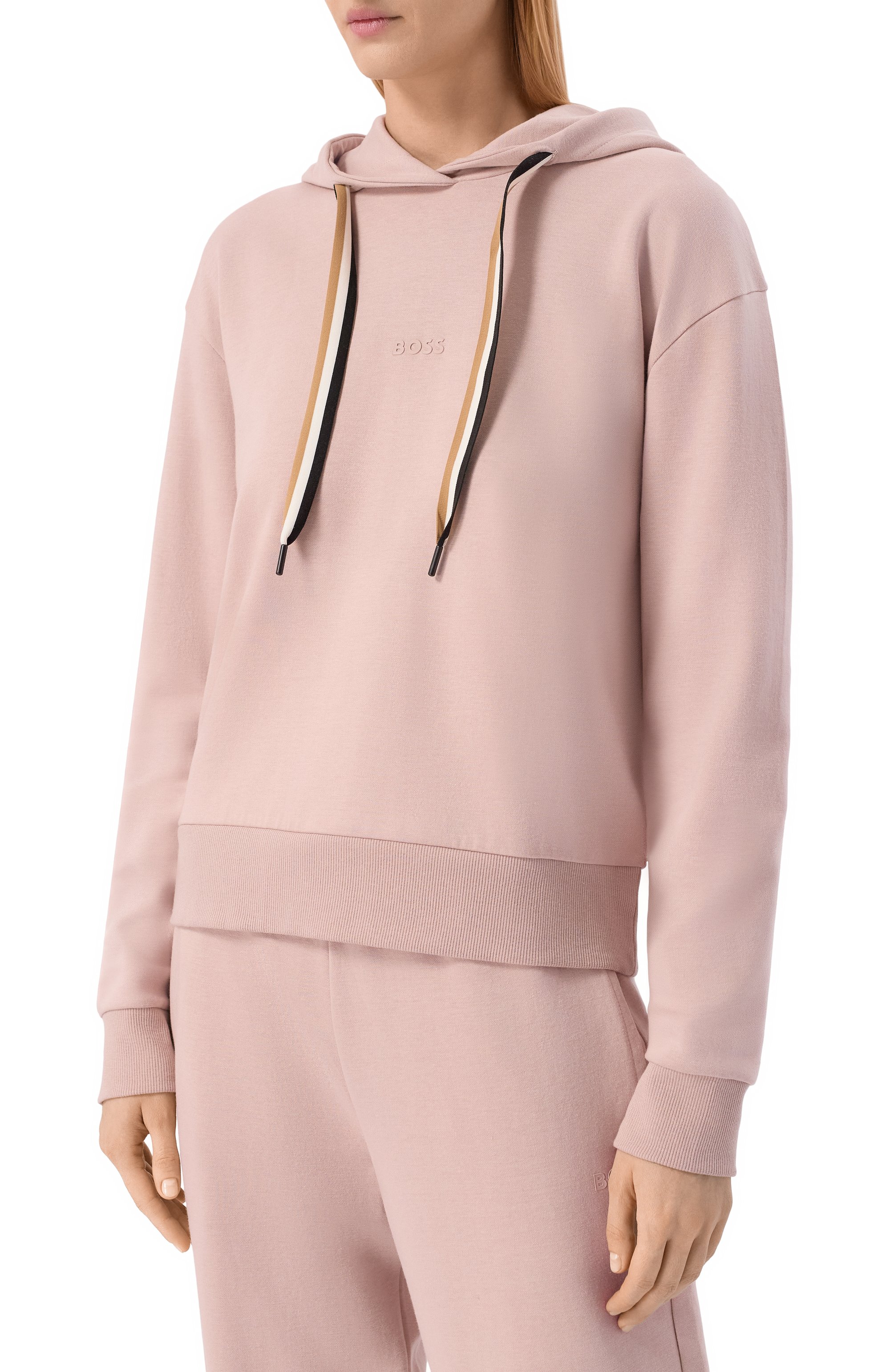 Худи из лиоцелла и хлопка BOSS, арт. 50524760, фото 3