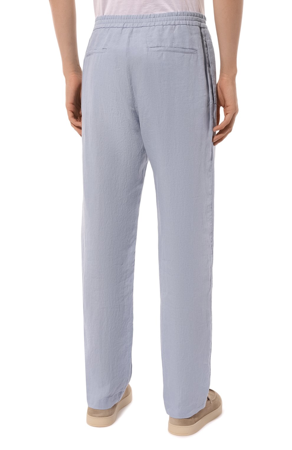 Льняные брюки CANALI, арт. 91695/SG02985, фото 4