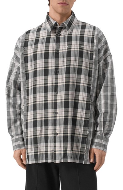 Рубашка изо льна и хлопка AN OTHER DATE, арт. S25MA0DSI159, фото 3