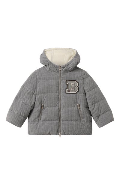 Вельветовый пуховик BRUNELLO CUCINELLI, арт. BY476J329A, фото 1