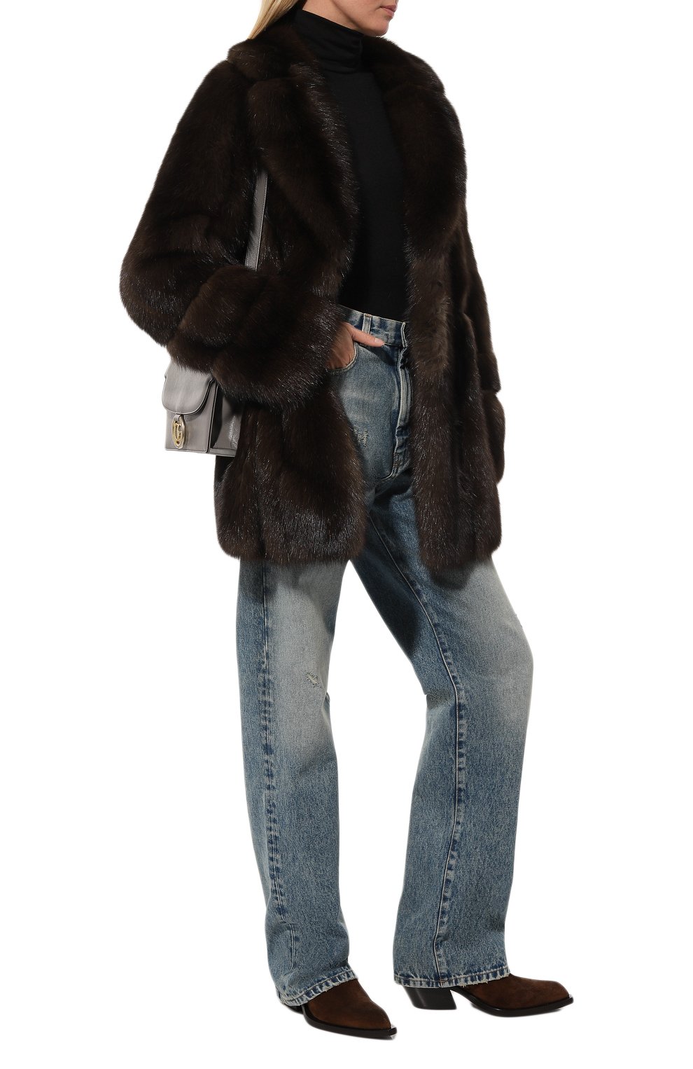 Шуба из меха соболя EMIL SHABAEV, арт. 0065, фото 2