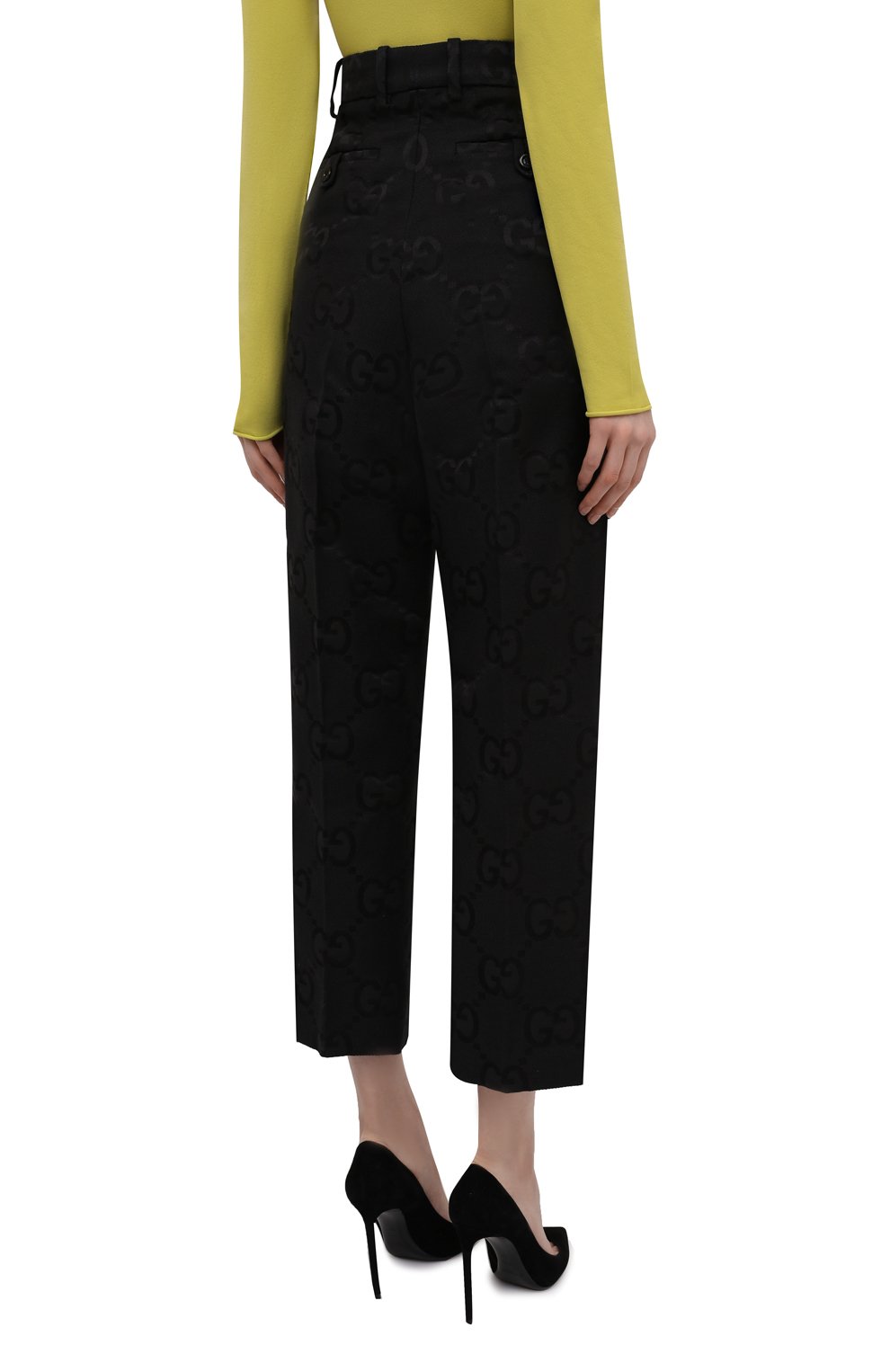 Хлопковые брюки GUCCI, арт. 675974/ZAHT6, фото 4