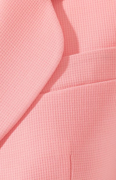 Шерстяной жакет GIORGIO ARMANI розового цвета по цене 122500 руб., арт. 9SHGG06E/T00P8, фото 5 Шерстяной жакет GIORGIO ARMANI, арт. 9SHGG06E/T00P8, фото 5