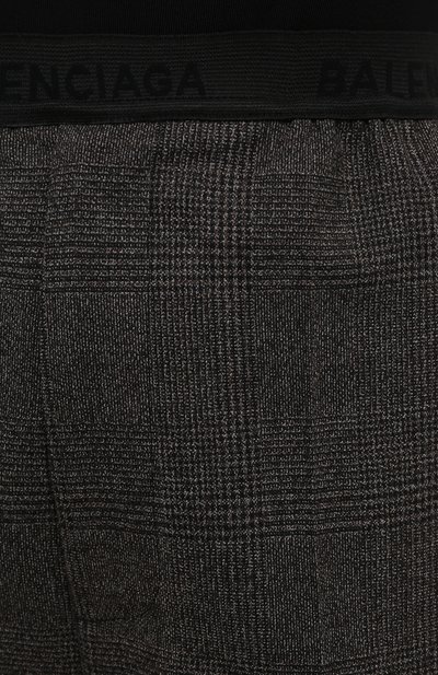 Шерстяные брюки BALENCIAGA темно-серого цвета по цене 82700 руб., арт. 675482/TLT10, фото 5 Шерстяные брюки BALENCIAGA, арт. 675482/TLT10, фото 5