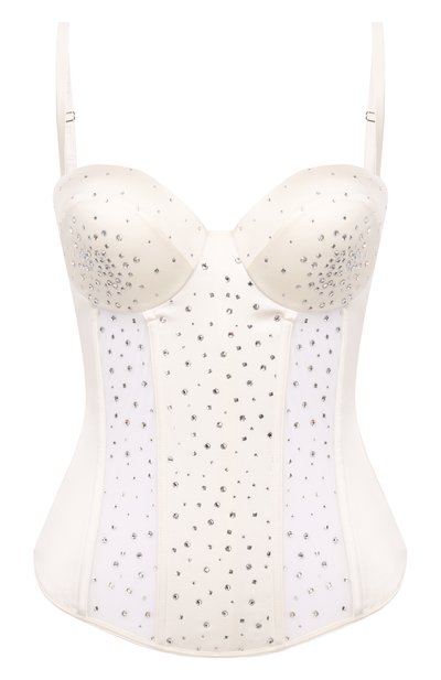 Женский шелковый корсет с отделкой кристаллами swarovski I.D. SARRIERI, арт. M56872
