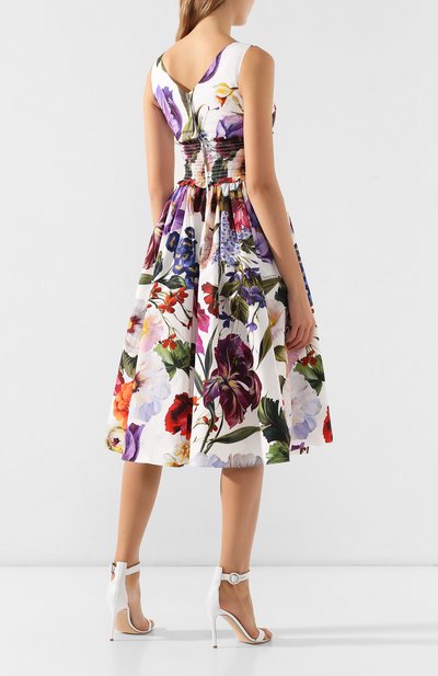 Хлопковое платье DOLCE & GABBANA, арт. F6D2ST/HS5DQ, фото 4