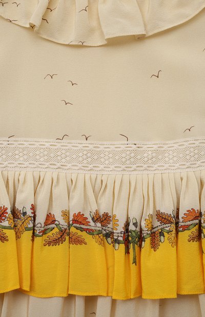 Шелковое платье GUCCI, арт. 590555 ZADAO, фото 3