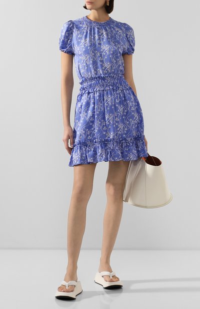 Топ из смеси вискозы и шелка KENZO, арт. FA52T0174521, фото 2
