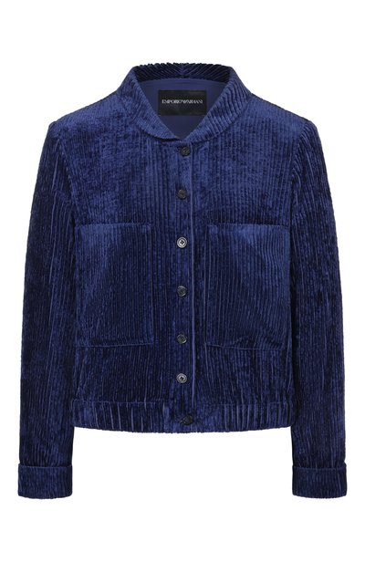 Вельветовый бомбер EMPORIO ARMANI, арт. EW004840/TE21438, фото 1