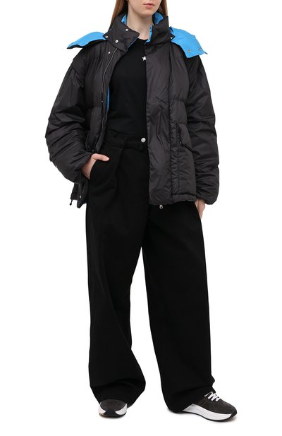 Куртка STELLA MCCARTNEY черного цвета по цене 131000 руб., арт. 601724/SPN04, фото 2 Куртка STELLA MCCARTNEY, арт. 601724/SPN04, фото 2