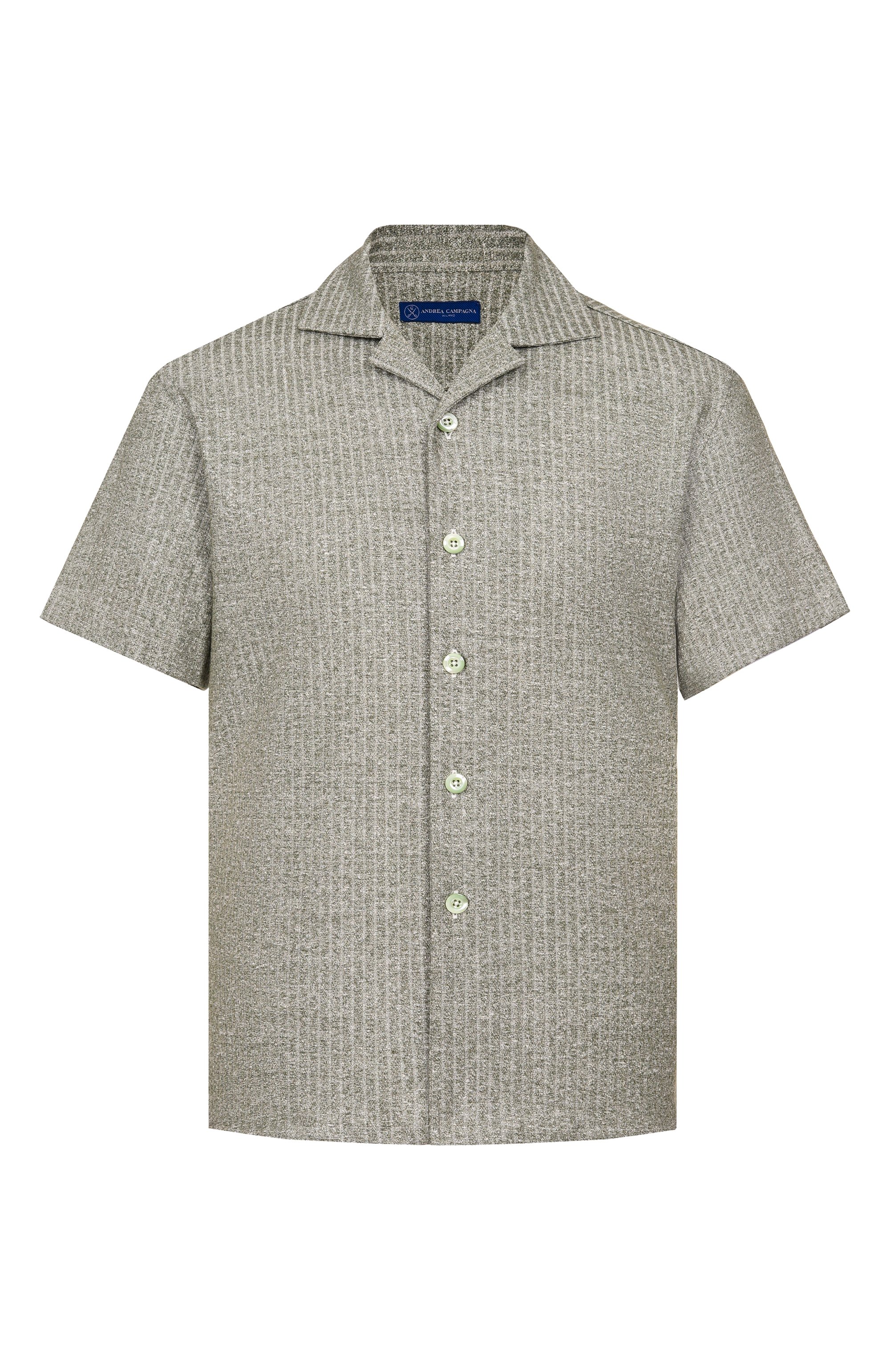 Рубашка изо льна и хлопка ANDREA CAMPAGNA, арт. HAVANA SHIRT/EE131, фото 1