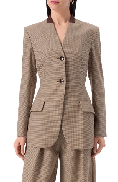 Шерстяной жакет VIKA GAZINSKAYA, арт. SS25-22203, фото 3