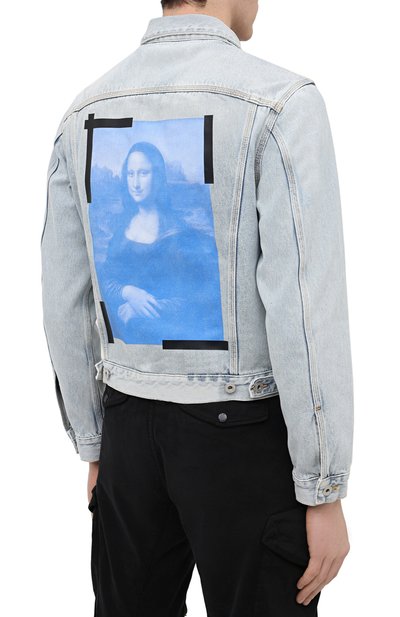 Джинсовая куртка OFF-WHITE, арт. 0MYE054R21DEN002, фото 4