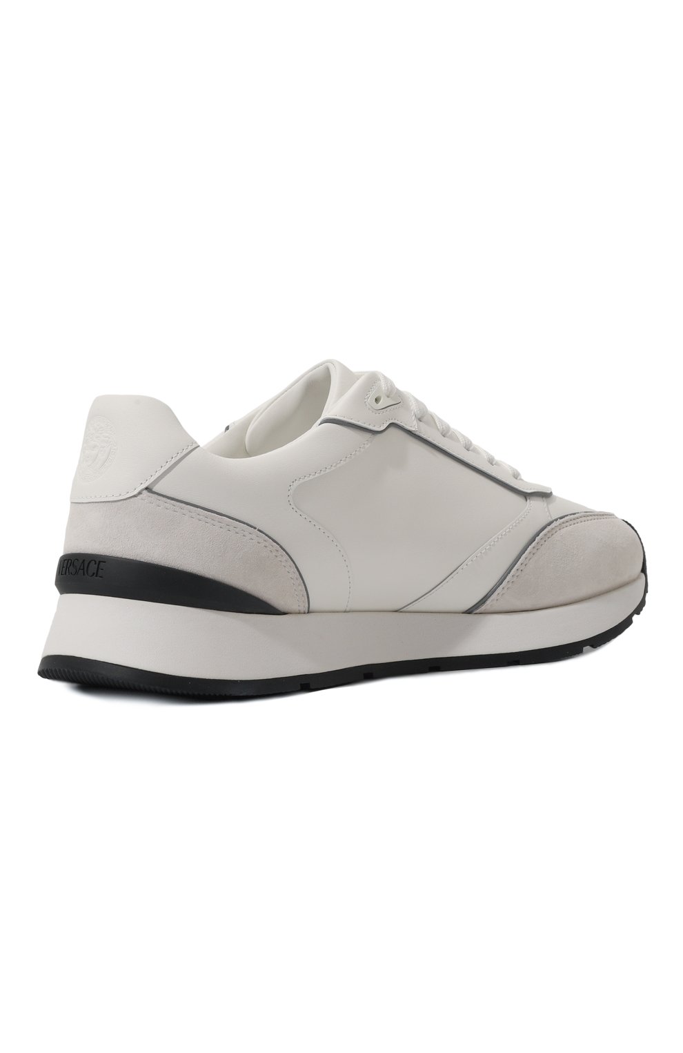 Кожаные кроссовки runners VERSACE, арт. 1014457/1A10050, фото 5