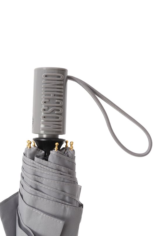 Складной зонт Moschino 8941 0PENCL0SE Серый  8941 0PENCL0SE Фото 6