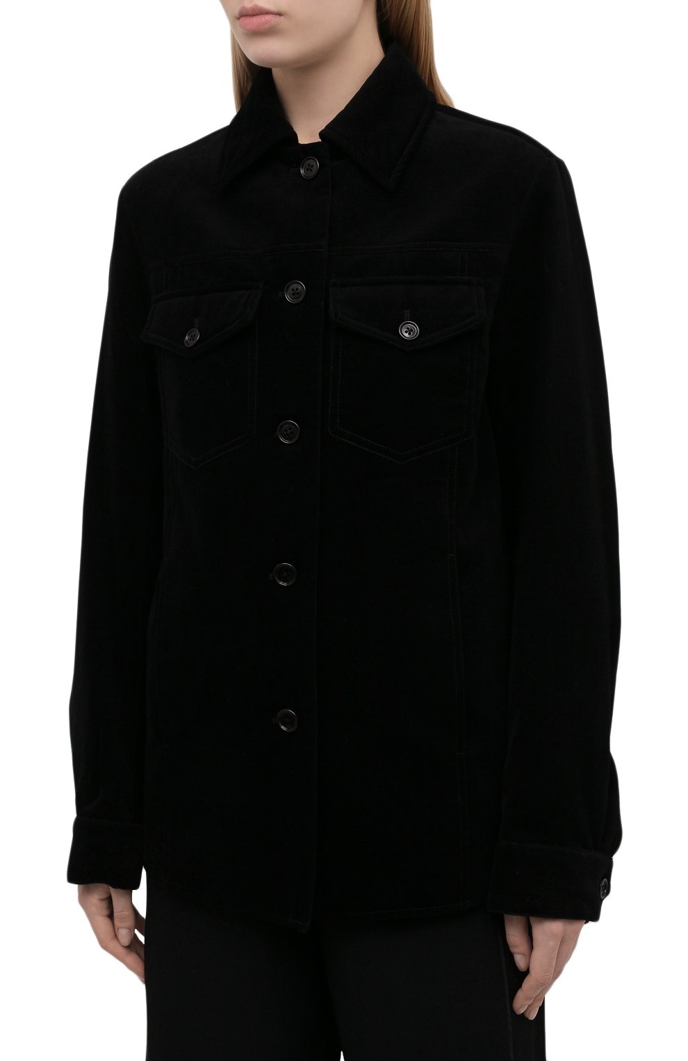 Хлопковая куртка DRIES VAN NOTEN, арт. 212-010522-3254, фото 3