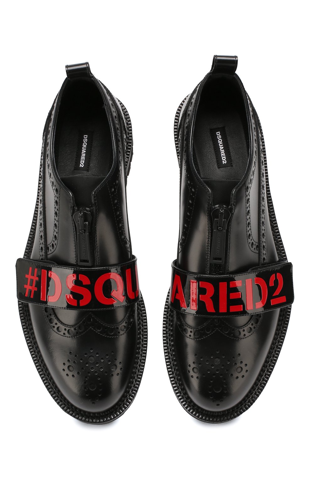 Кожаные ботинки DSQUARED2, арт. LUM0019 24901603, фото 5