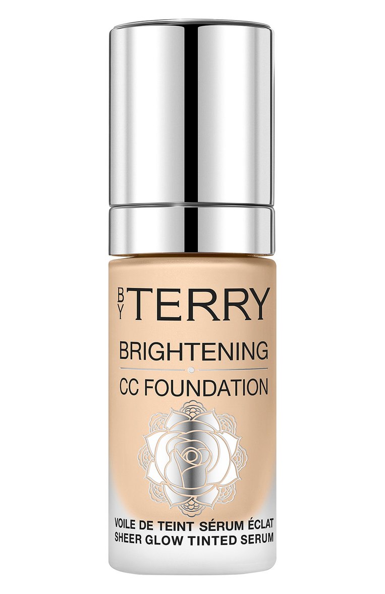 Тональный крем-сыворотка brightening cc foundation, оттенок 3n medium light neutral (30ml) BY TERRY  цвета, арт. V23000108 | Фото 1 (Нос: Не проставлено; Региональные ограничения белый список (Axapta Mercury): Не проставлено; Финишное покрытие: Сияющий; SPF фильтр: Минимальный (0-5); Обьем косметики: 30ml)