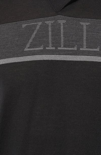 Поло из кашемира и шелка ZILLI, арт. KBP001M0330VLM000, фото 5