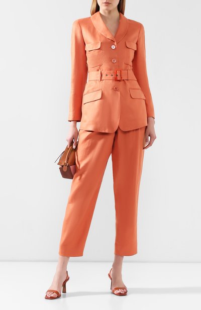 Льняной жакет EMPORIO ARMANI, арт. 5NG24T/52012, фото 2