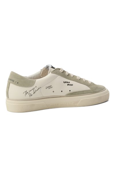 Кожаные кеды GOLDEN GOOSE DELUXE BRAND, арт. GTF00112.F007404, фото 3