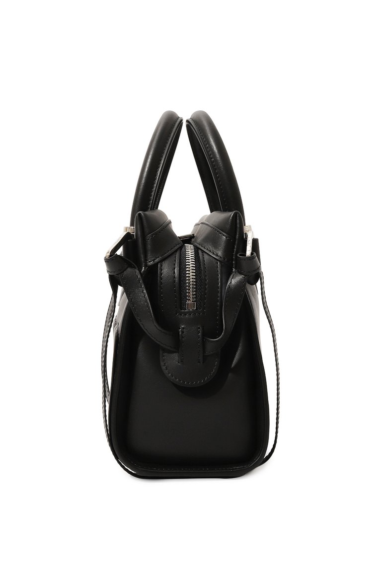 Женская сумка rodeo LANCEL черного цвета, арт. A12338 | Фото 4 (Материал: Натуральная кожа; Размер: small; Ремень/цепочка: На ремешке)