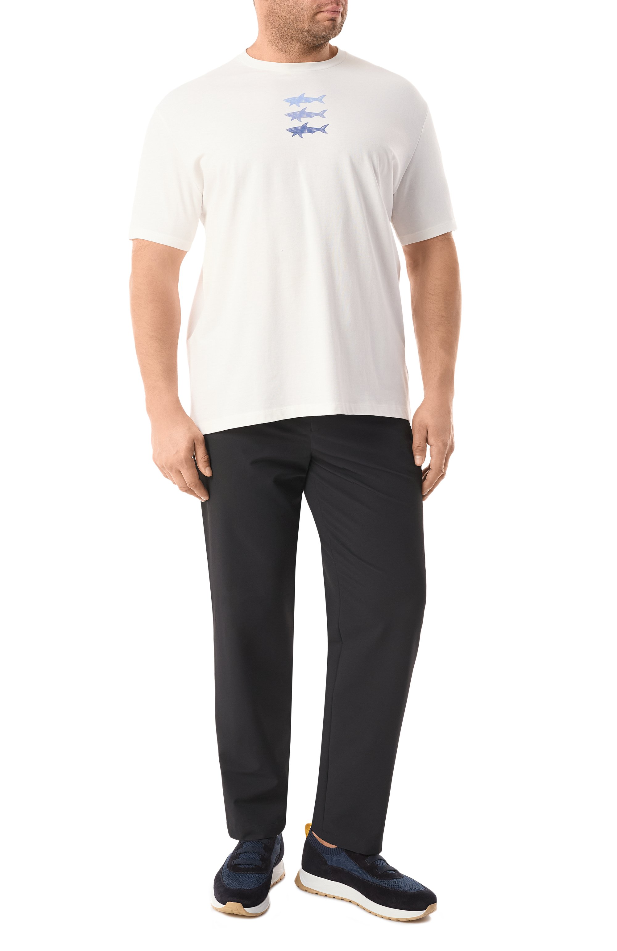 Хлопковая футболка PAUL&SHARK, арт. 25411005/3XL, фото 2