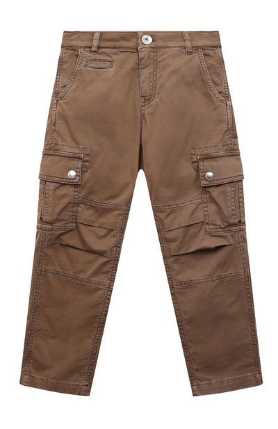 Хлопковые брюки-карго BRUNELLO CUCINELLI, арт. B289LP102A, фото 1