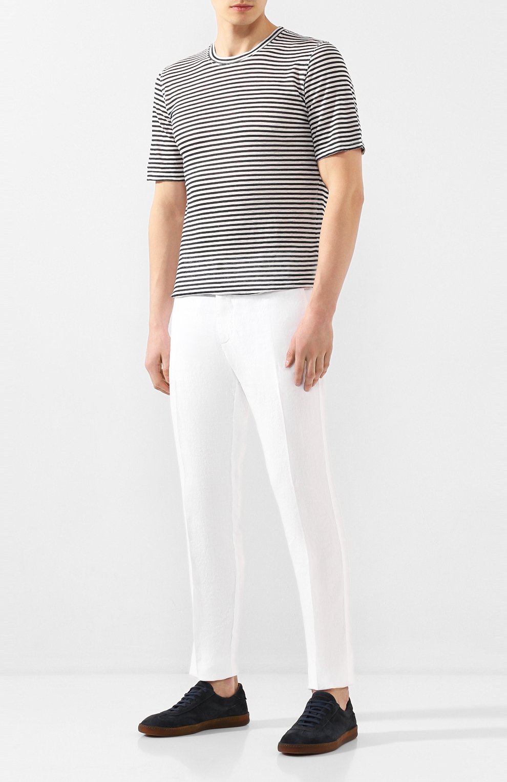 Льняные брюки 120% LINO, арт. R0M2957/0253/000, фото 2