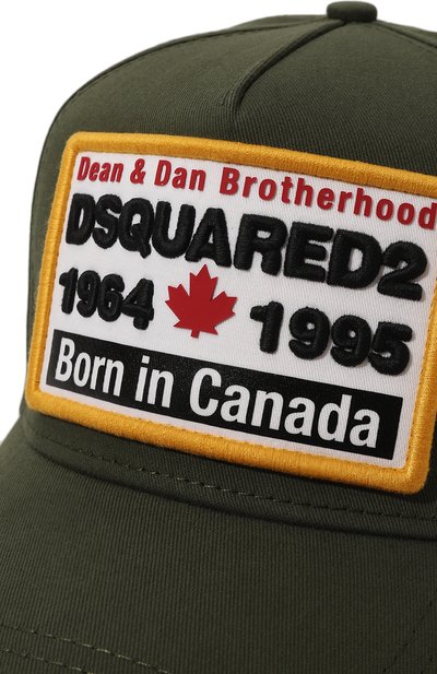 Хлопковая бейсболка DSQUARED2, арт. BCM0552 05C00001, фото 4