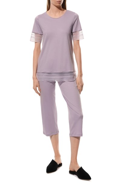 Хлопковая пижама HANRO, арт. 076725, фото 2